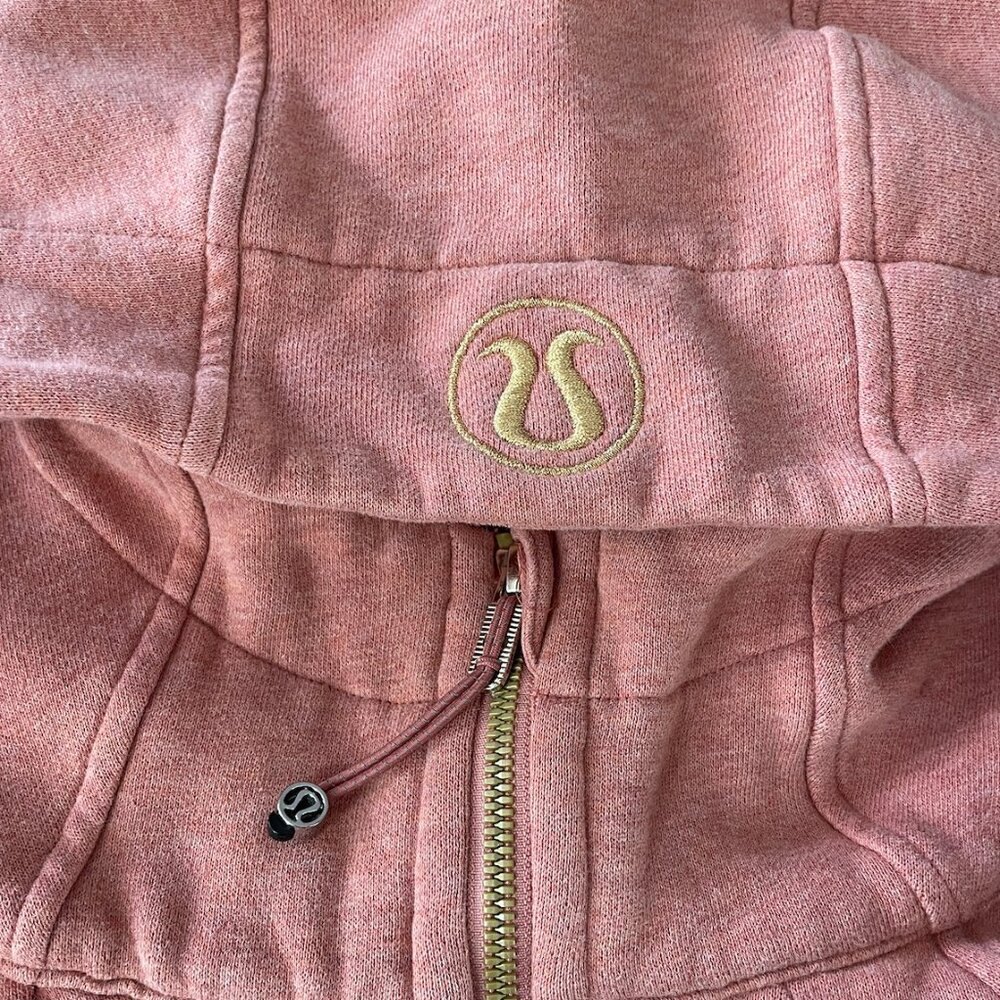 Lululemon full Zip Scuba hoodie *Gold - Picture 5 of 5
